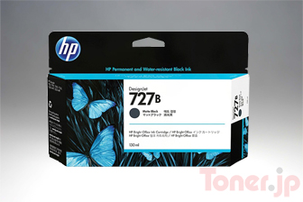 Toner.jp】HP727B (3WX19A) (マットブラック) インクカートリッジ 純正