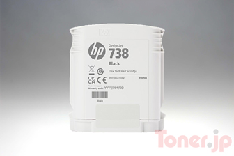 Toner.jp】HP738 (498M8A) (ブラック) インクカートリッジ 純正