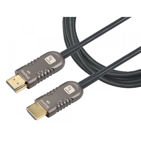 Active Optical Cable HDMI ™ 2.0 AOC 4K 18Gbps HDMI ™ A/A M/M 30m