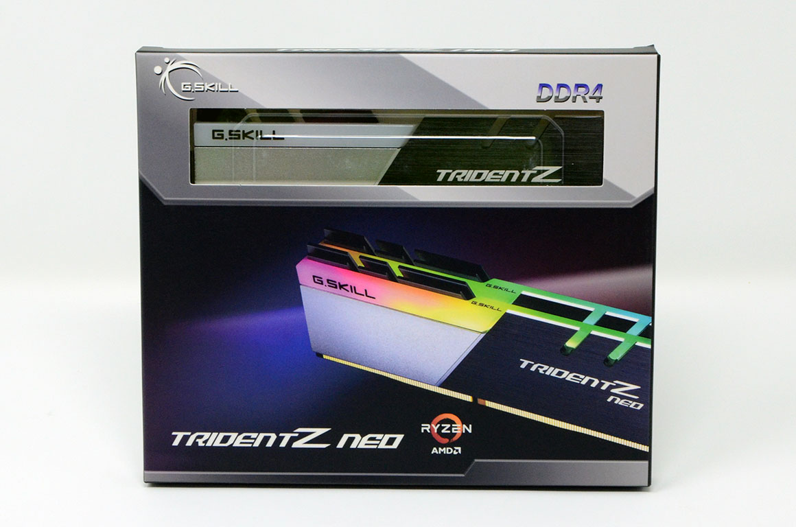 G.SKILL Trident Z Neo DDR4-3600 MHz CL16 2x8 GB Review - Packaging