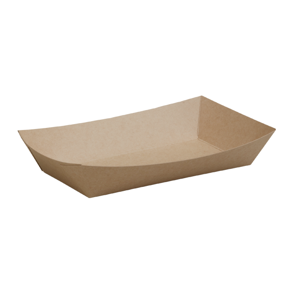 FT102ｽﾅｯｸﾄﾚｰM (茶無地) | 天満紙器