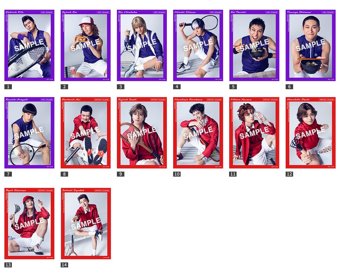 公演グッズ｜ミュージカル『テニスの王子様』4thシーズン 青学vs比嘉