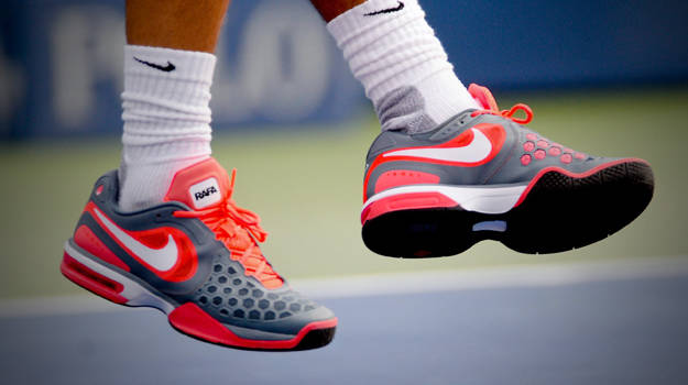 Rafael Nadal's New Shoes - Tennisnerd.net