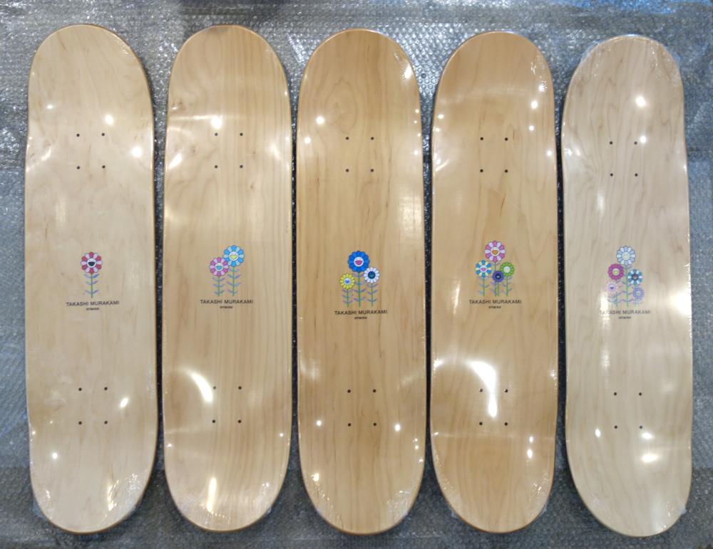 Flower Skateboard Deck Set (5点セット)Flower Skateboard Deck Set
