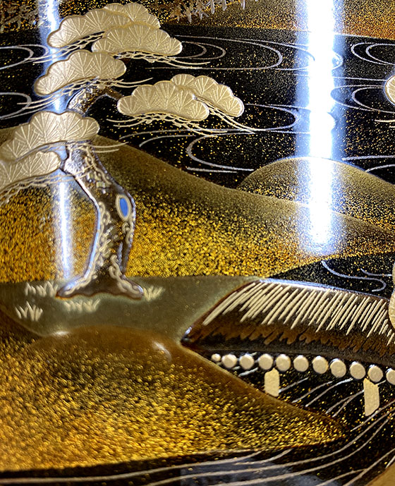 輪島塗 飾箱 山水蒔絵 1,320,000円（税込） | 輪島塗の塗師屋 輪島漆器