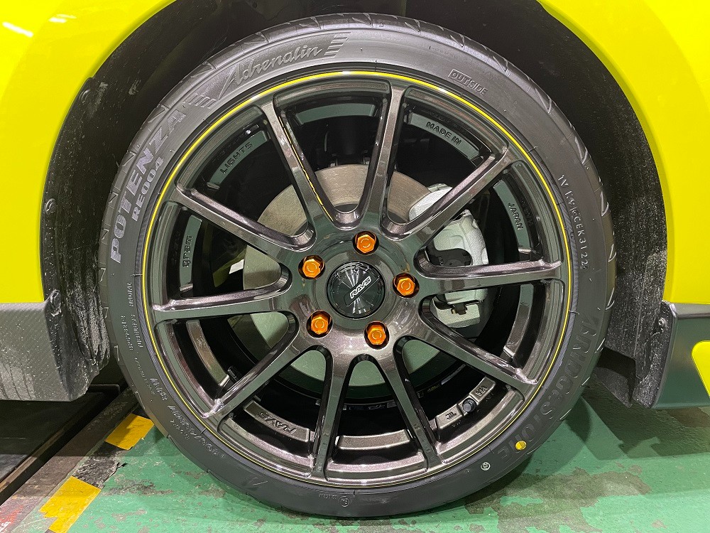 ZC33S/スイフトスポーツ】RAYS グラムライツ x ポテンザ RE004 | 店舗