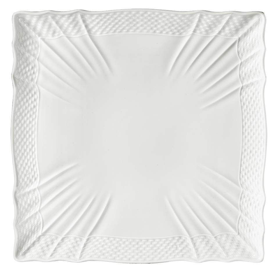 ベッキオジノリホワイト スクエアプレート27cm | 商品詳細 | 高島屋