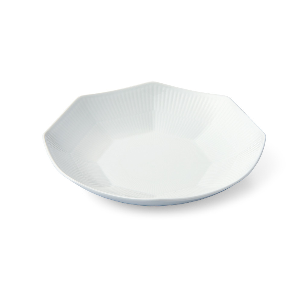 ロイヤル コペンハーゲン〉ホワイトフルーテッド アーチボウル | 商品