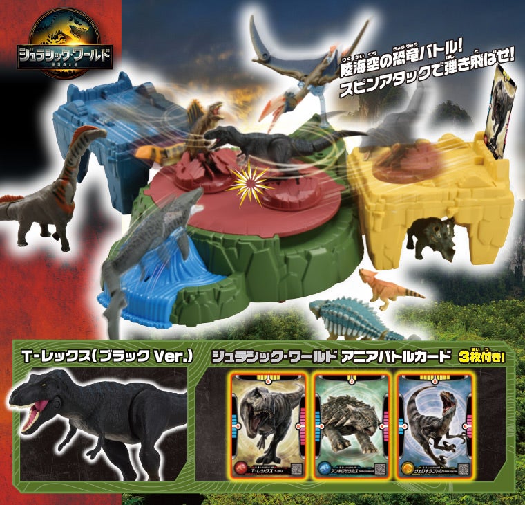 アニア ジュラシック・ワールド 決めろ！ダイノアタック プレイセット