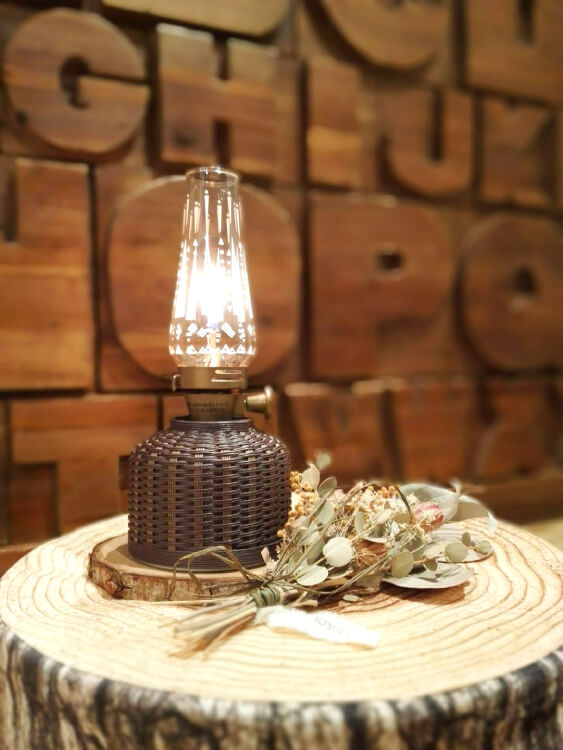 おしゃキャンアイテム Colemanインディゴレーベル ルミエールランタン