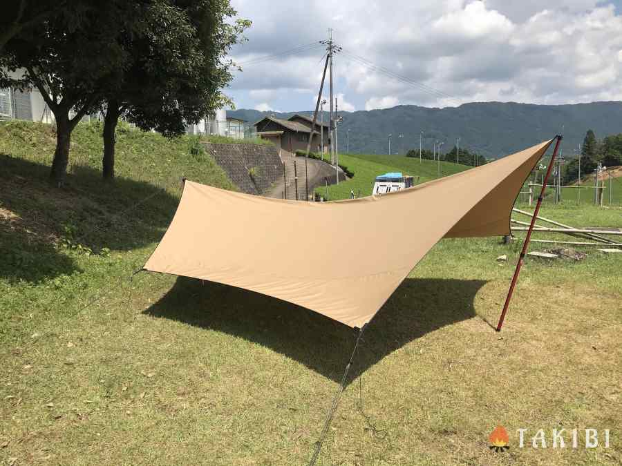 VISIONPEAKS】ファイアプレイス TCヘキサタープ2があれば炎天下でも