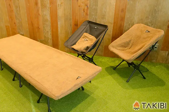 持ってるチェア・コットがモコモコウール風に！？BROOKLYN OUTDOOR