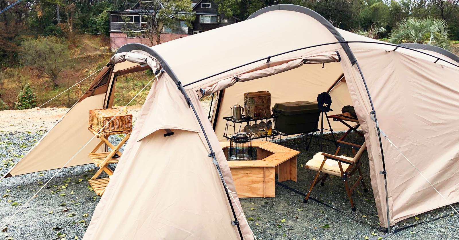 超入手困難！ソロ・ファミリーにおすすめな男前有能テント『ギリア