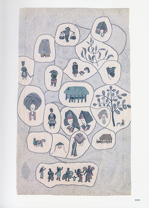 カンタ刺繍 そのモチーフと技法 インド・ベンガル地方で生まれた美しい