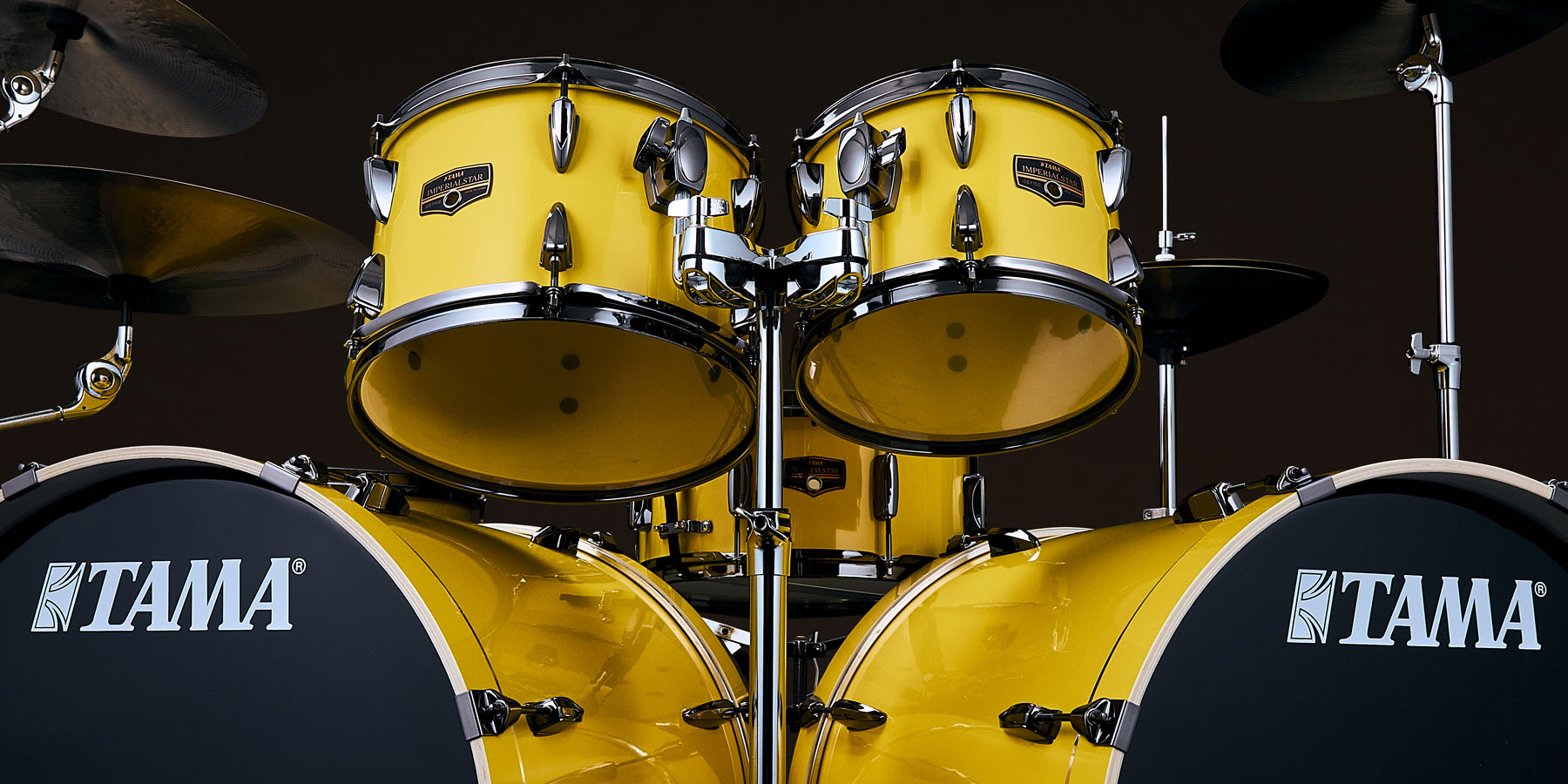 Imperialstar Limited Edition Drum Kit Inspired by Lars Ulrich