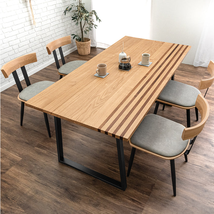 幅165］5点セット 天然木 ダイニングテーブルセット 4人 ダイニング