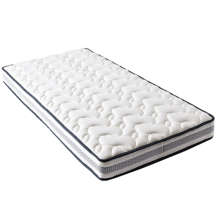 クイーン］爽快4Dメッシュ ポケットコイルマットレス 厚み20cm