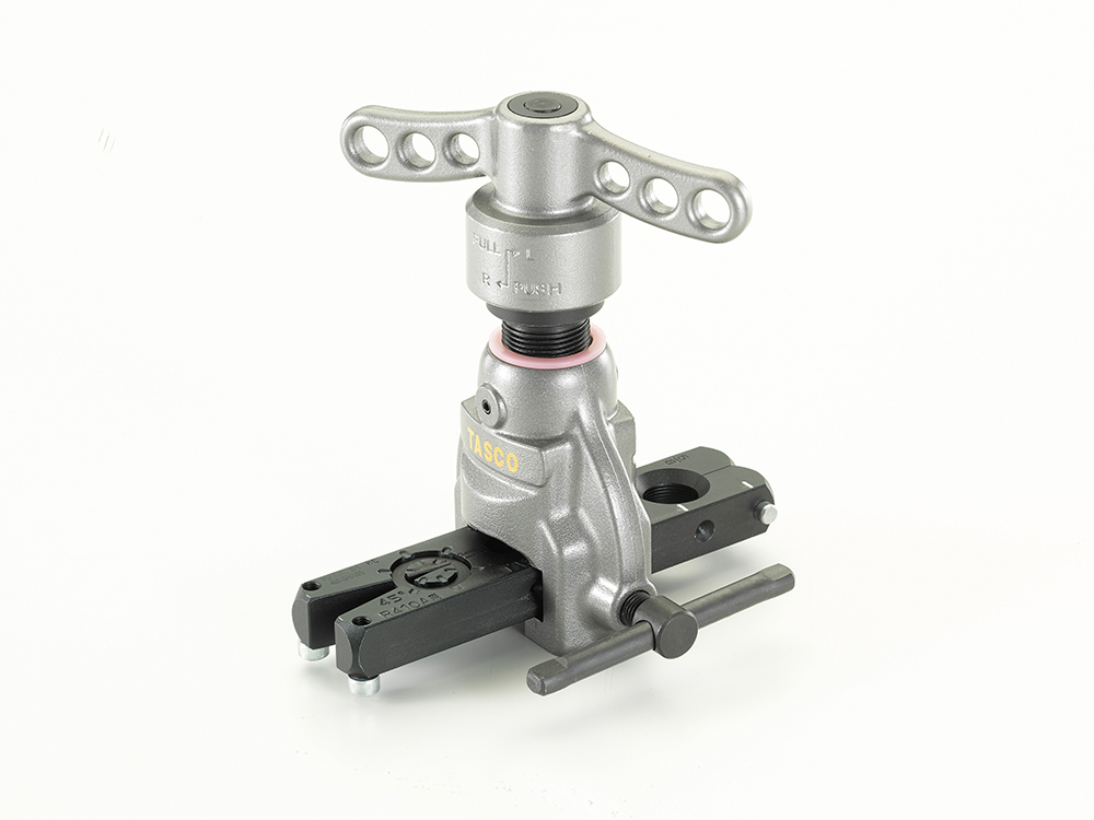 クイックハンドル式アルミ軽量フレアツール（スライドロック対応