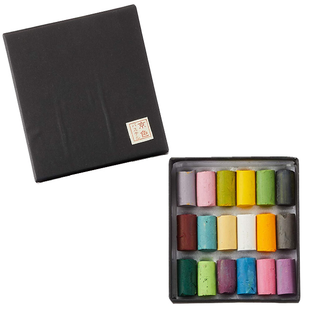 ゴンドラ 京色パステル 18色セット｜画材・文具雑貨の通販