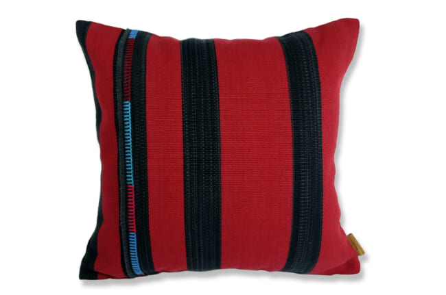 Cochineal Red ラルフローレン クッションカバー ネイビー レッド 50