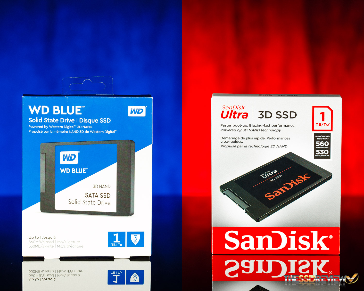 WD Blue 3D SSD & SanDisk Ultra 3D SSD Review (1TB) - Twins That