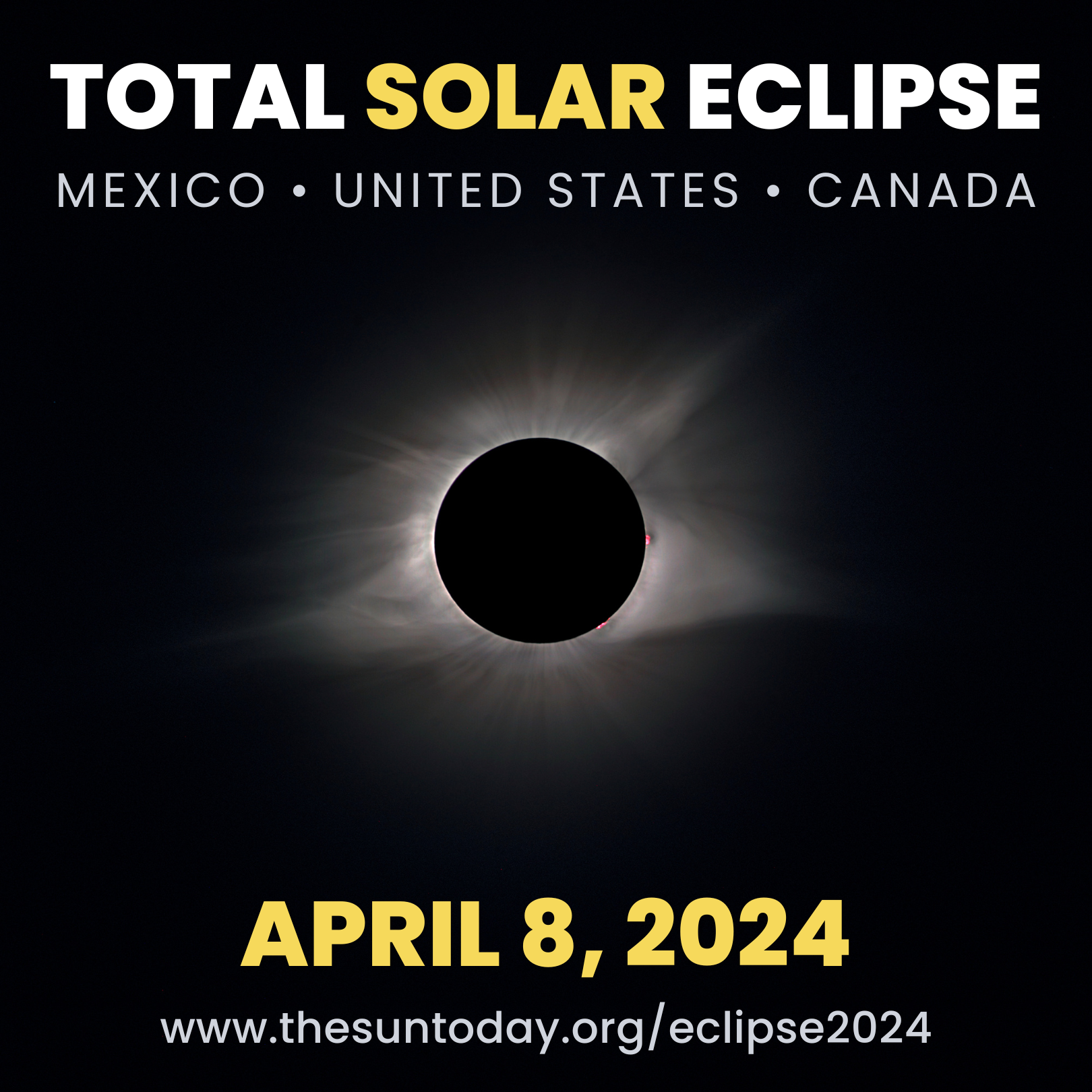 Total Solar Eclipse – April 8, 2024 - The Sun Today with Dr. C