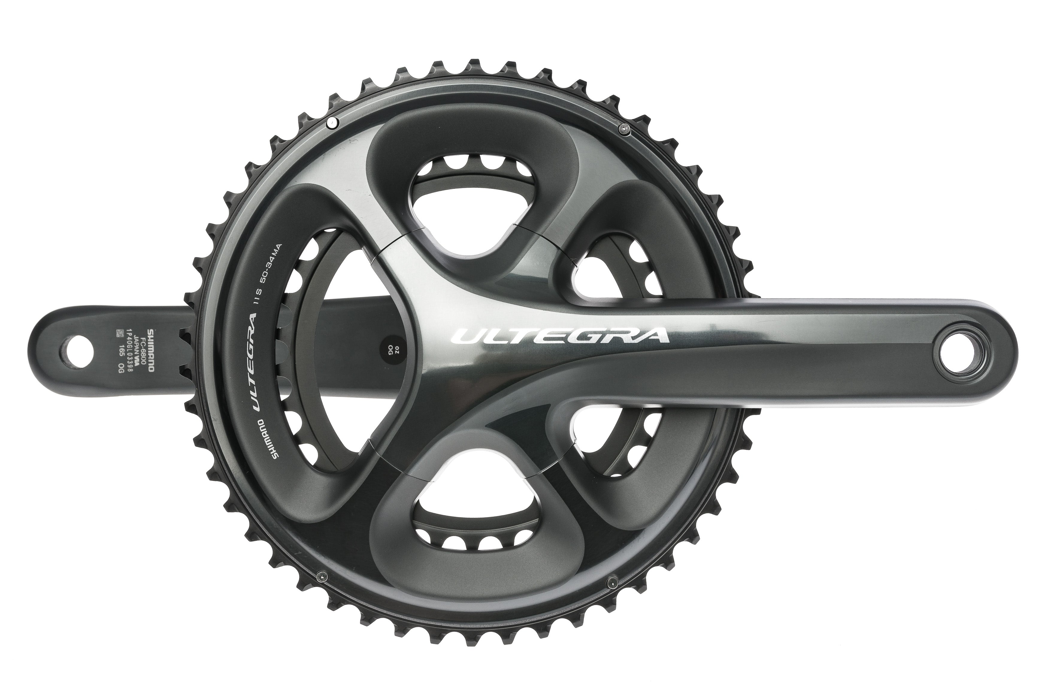 Shimano Ultegra FC-6800 Crankset 11 Speed 165mm | The Pro's Closet