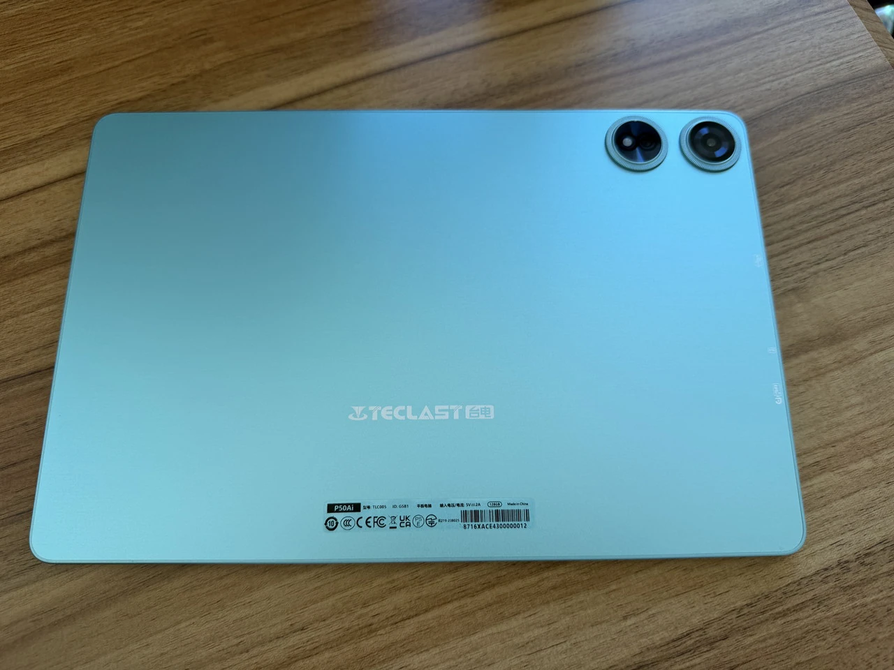 TECLAST P50Ai』レビュー、Android 15搭載、AI機能が充実した11インチ