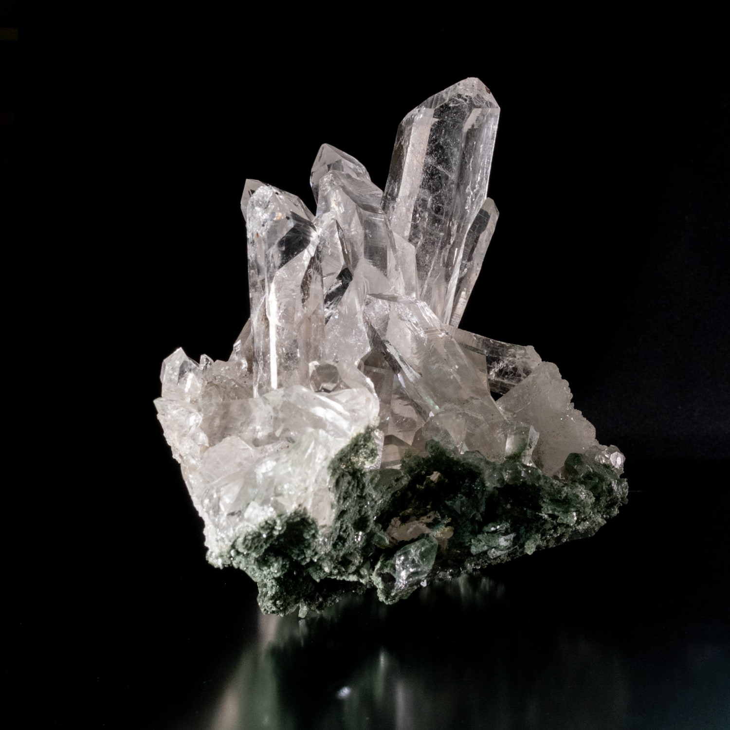 一点物】 ヒマラヤ水晶原石 【2778g】透明・クラック・クラスター の