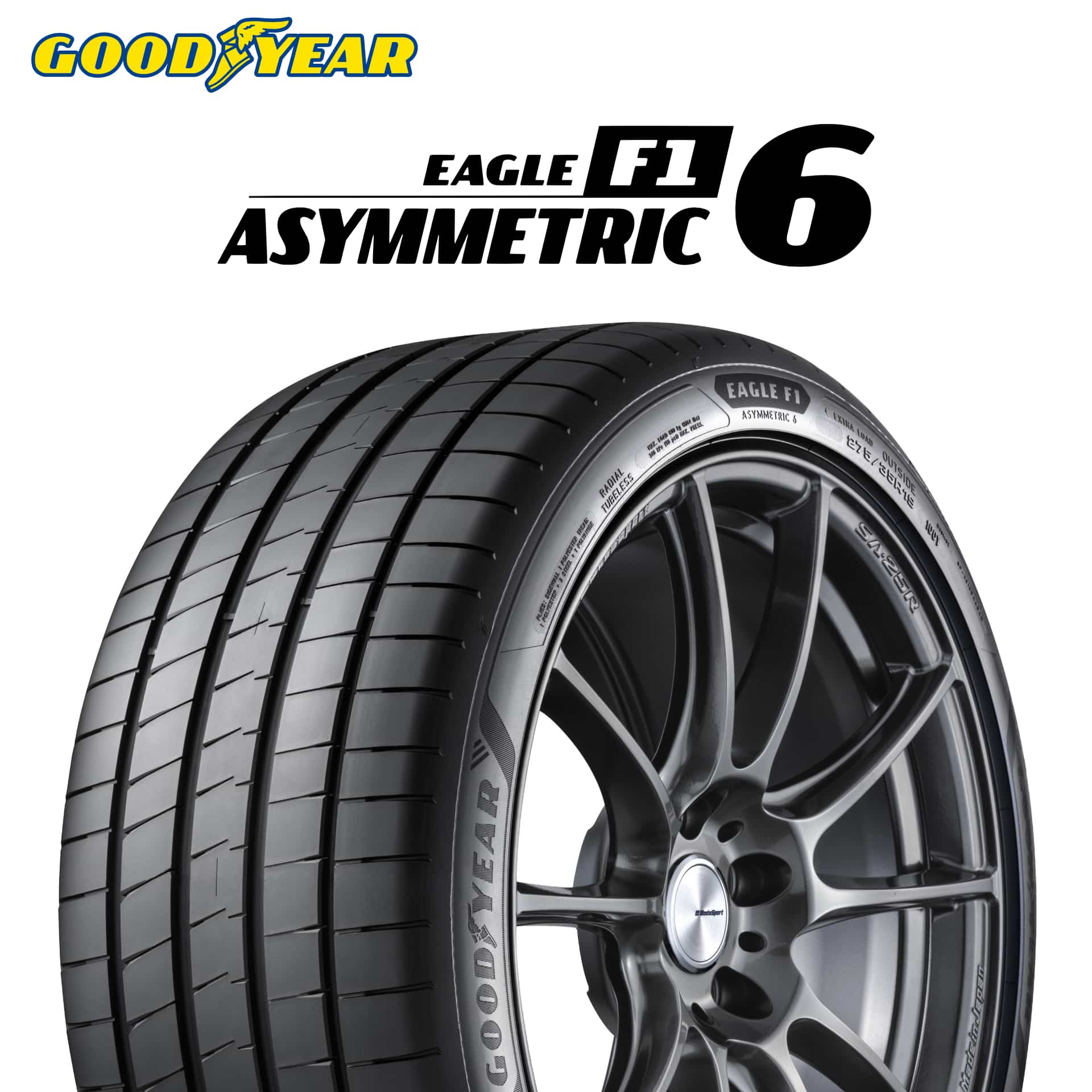 24年製 215/45R17 91Y XL グッドイヤー EAGLE F1 ASYMMETRIC 6