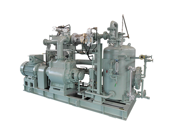 VFF型｜復水器抽気用｜液封式真空ポンプ｜製品情報｜鶴見製作所