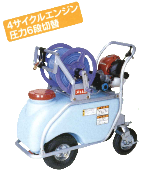 バランス設計なので軽トラックへの乗せ降ろしや旋回がラク！エンジン式