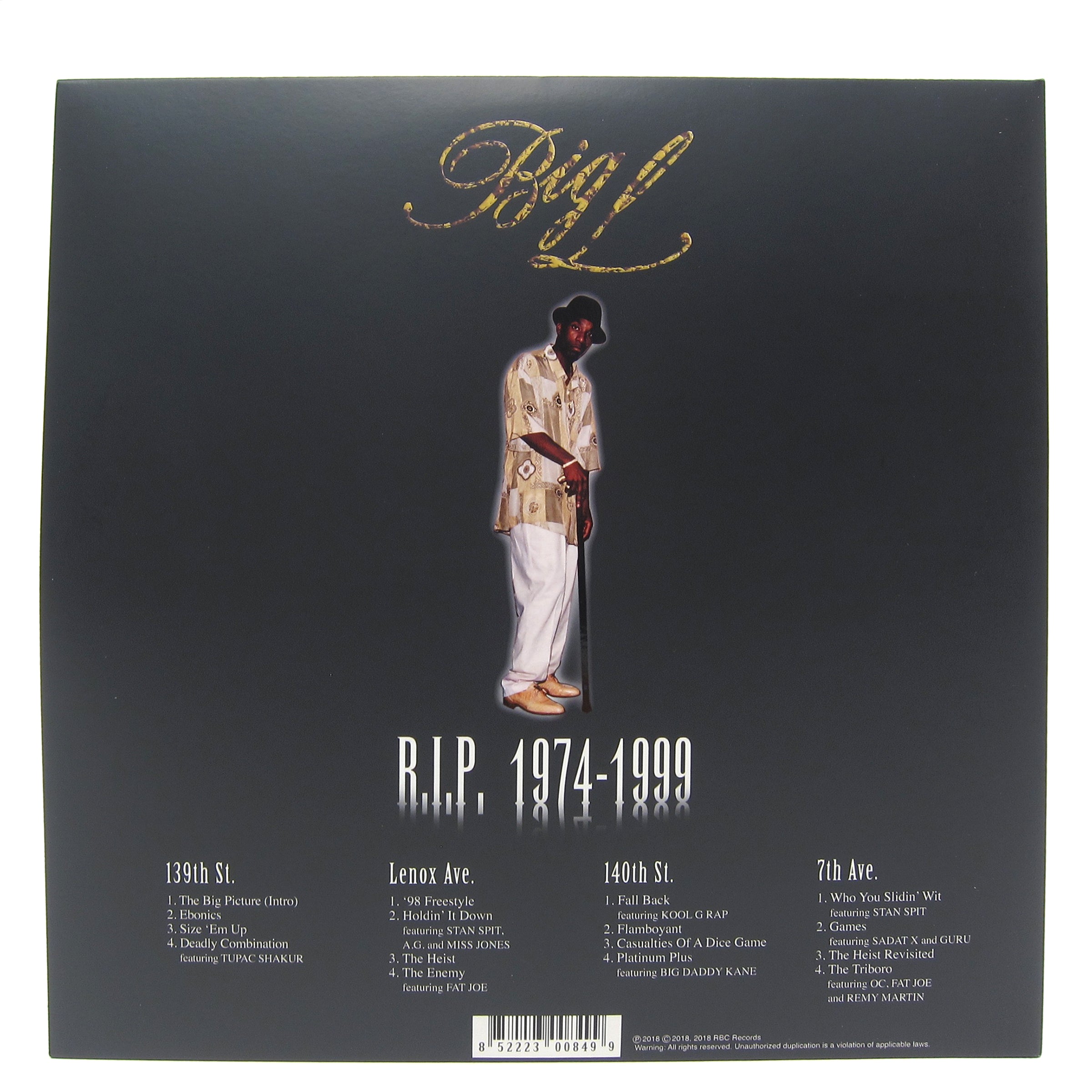 Big L: The Big Picture Deluxe Edition (Colored Vinyl) Vinyl 2LP