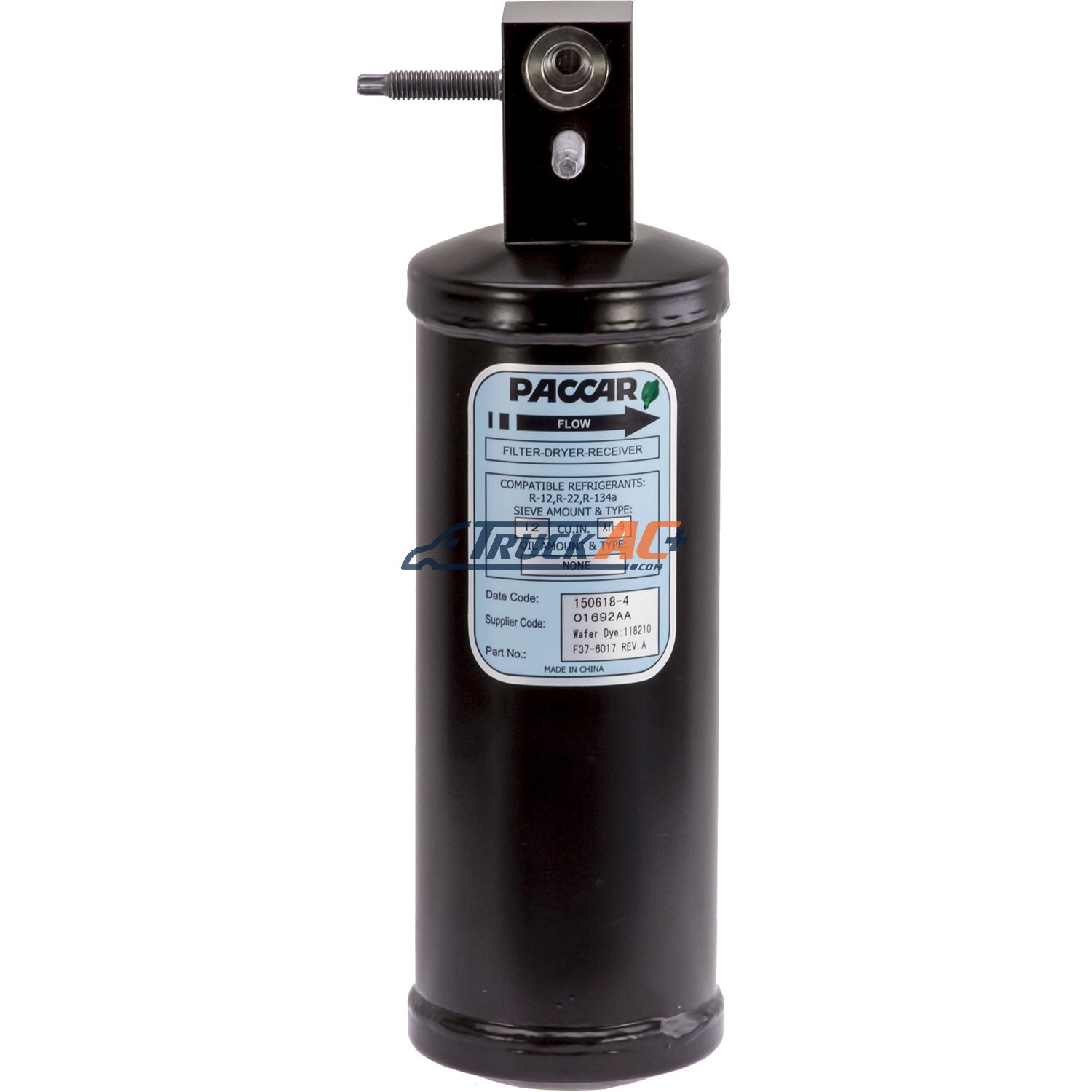 OEM Peterbilt A/C Receiver Drier - Peterbilt F37-6017, MEI 7414