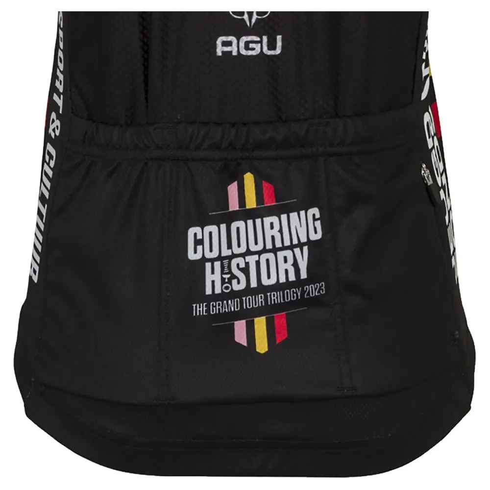 AGU Jumbo-Visma Replica Triple Victory 2023 short sleeve jersey