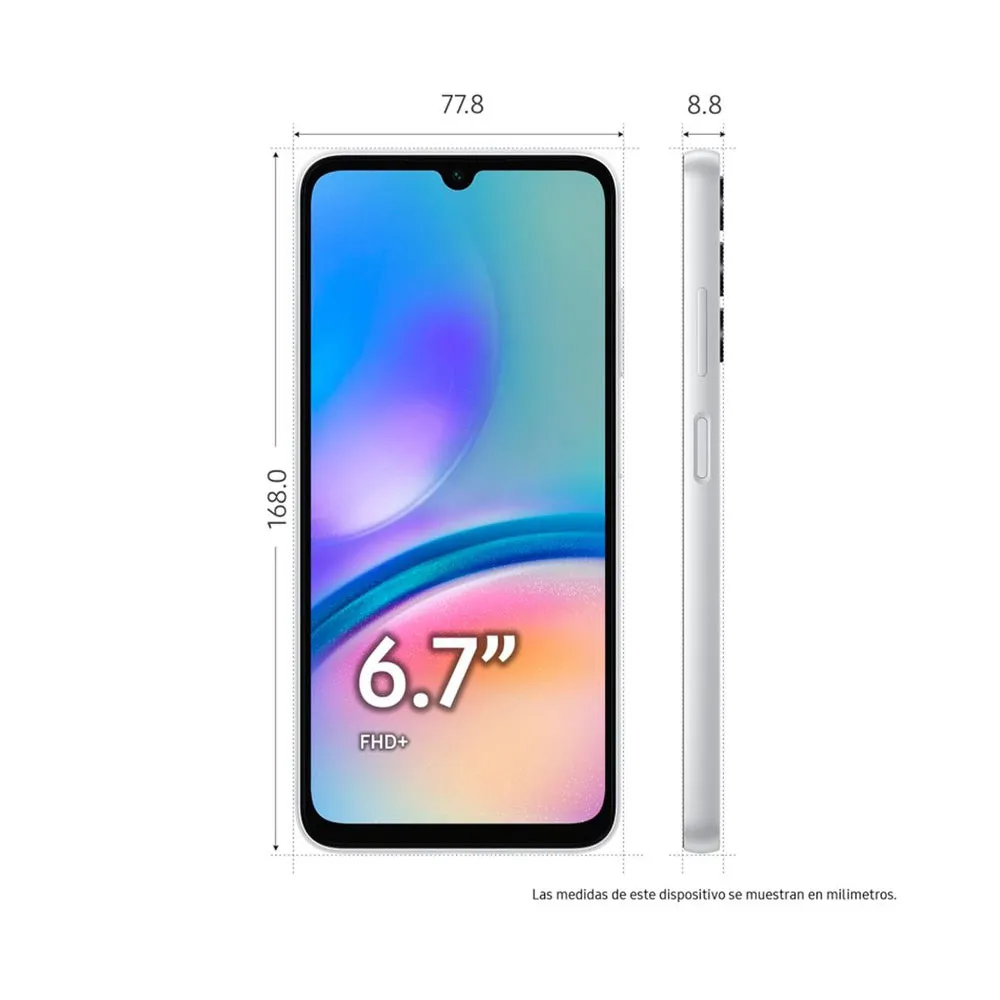 Samsung Galaxy A05S 4GB/64GB 6.7´´ 銀 | Techinn スマートフォン