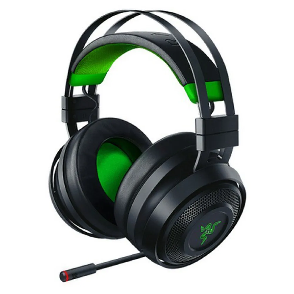 Razer Nari Ultimate ワイヤレスゲーミングヘッドセット 緑| Techinn