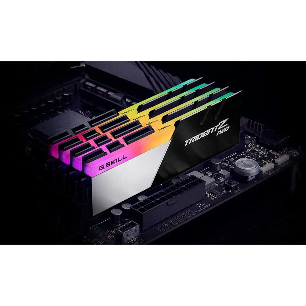 G.skill Trident Z Neo 32GB 2x16GB DDR4 3600Mhz RGB RAMメモリ 黒