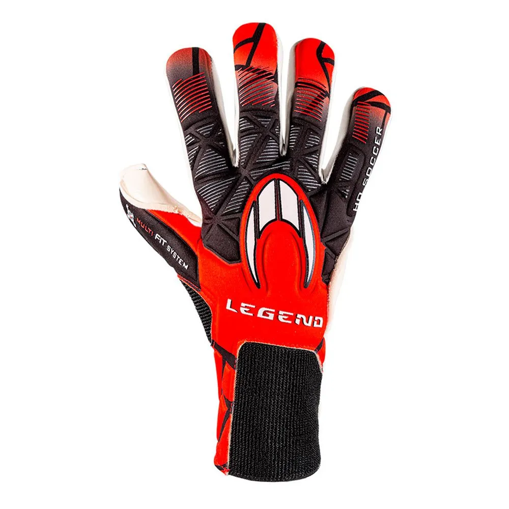 Ho soccer Legend Negative Nebula ゴールキーパーグローブ 赤
