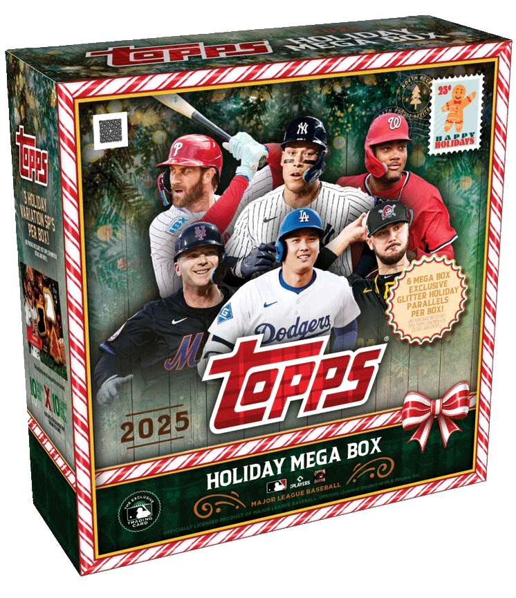 製品情報】MLB 2025 TOPPS HOLIDAY BASEBALL MEGA BOX