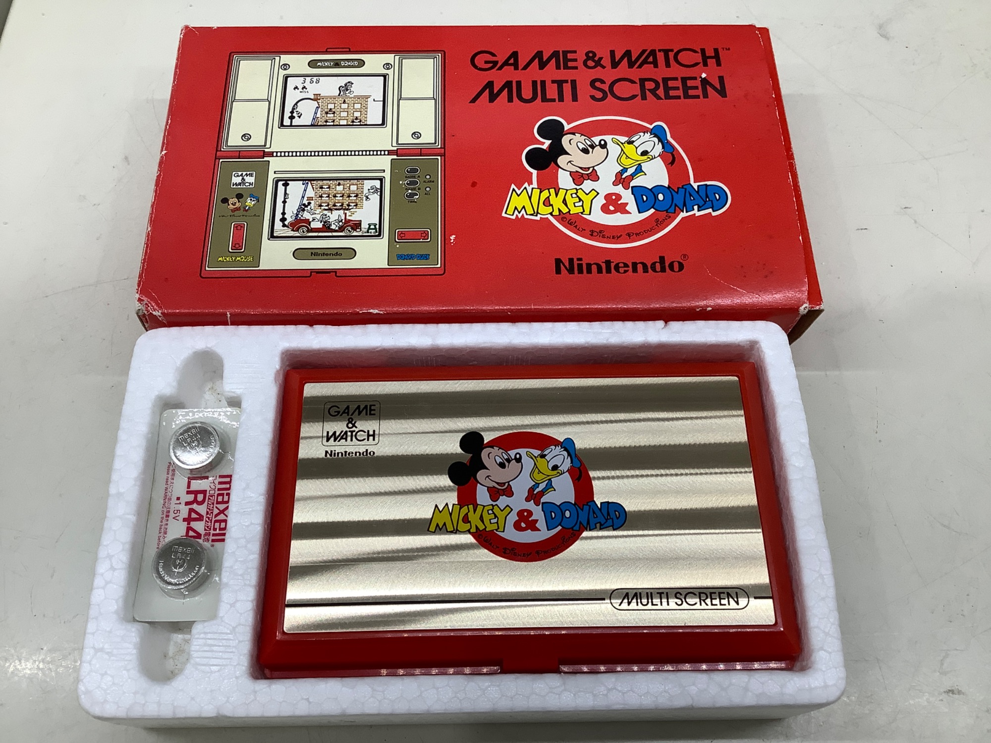 ミッキー&ドナルドゲームウォッチ買取入荷いたしました！｜2022年12月