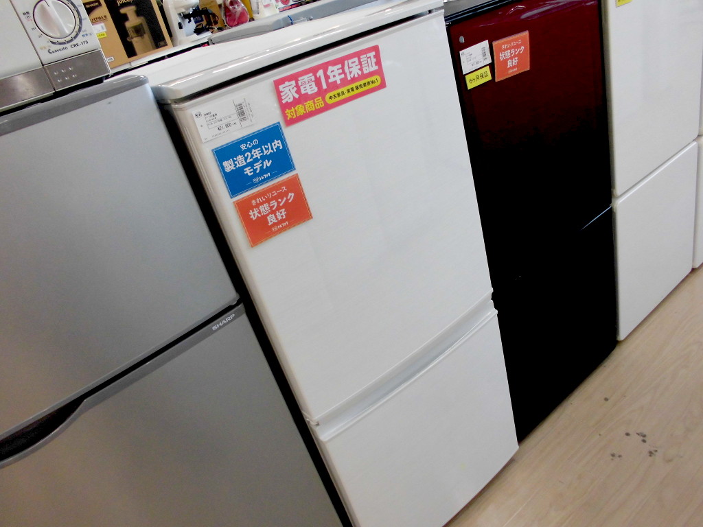 SHARP(シャープ)の137L 2ドア冷蔵庫「SJ-D14C-W」のご紹介！｜2019年01