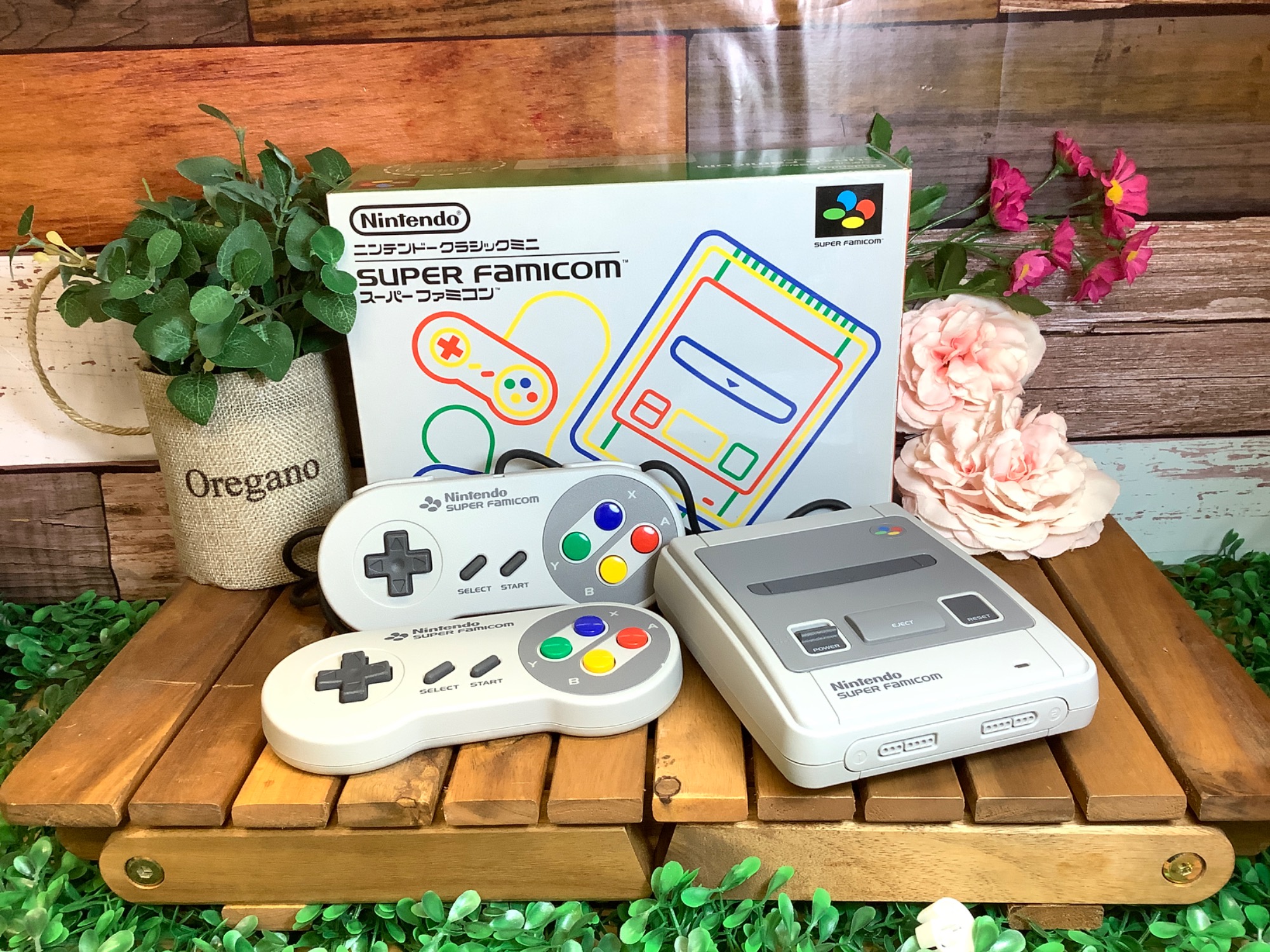 レトロゲーム】ニンテンドークラシックミニスーパーファミコンをご紹介