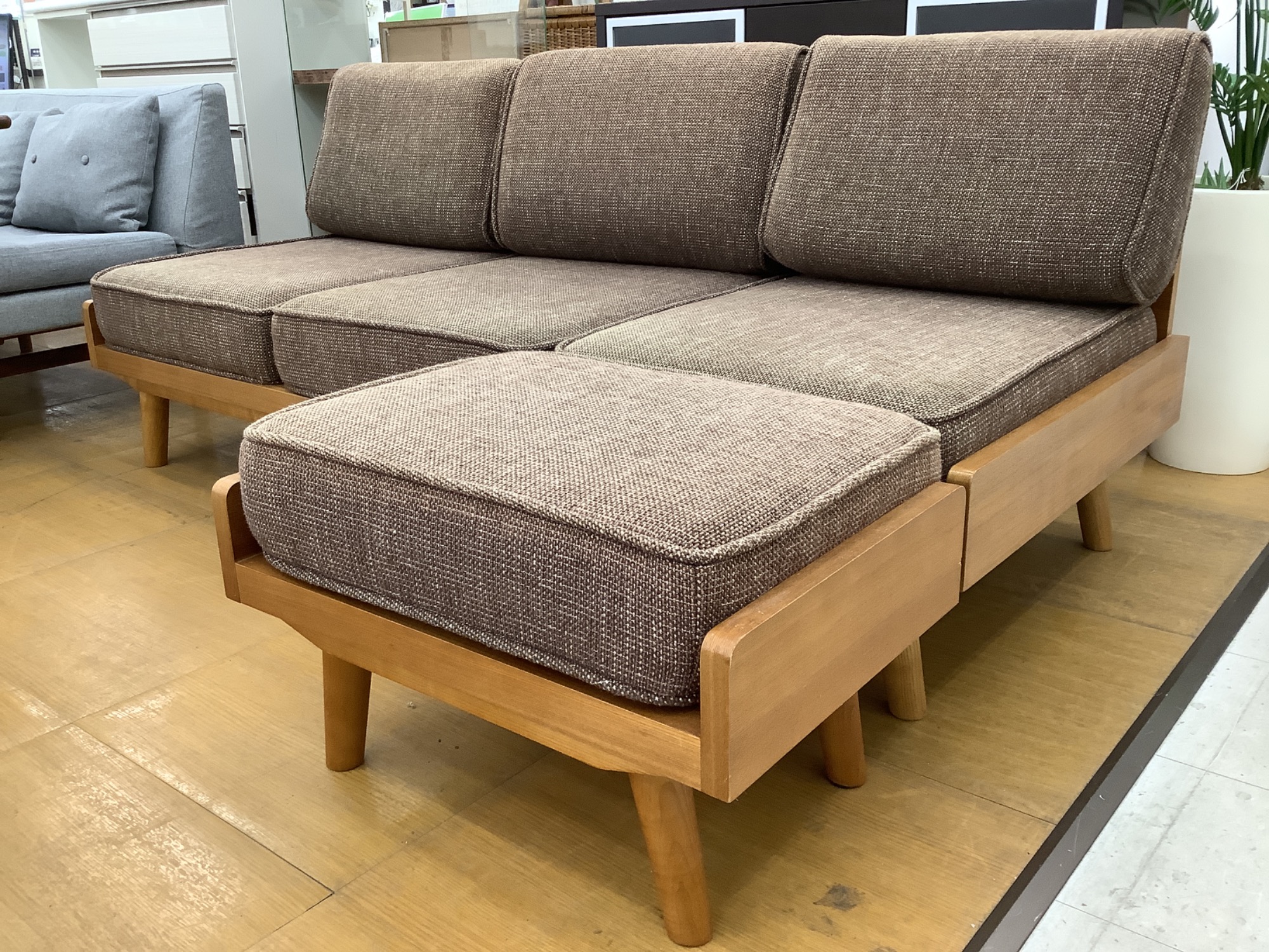 お値段見直しました！ unico(ウニコ) ALBERO(アルベロ) カウチソファを