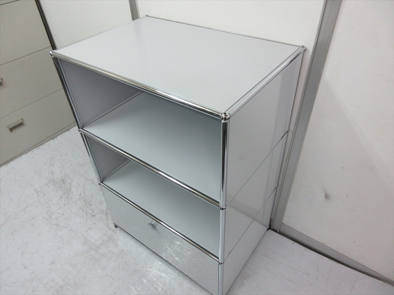 USMハラーシステム 1列3段 オープンシェルフ エクステンションドア付