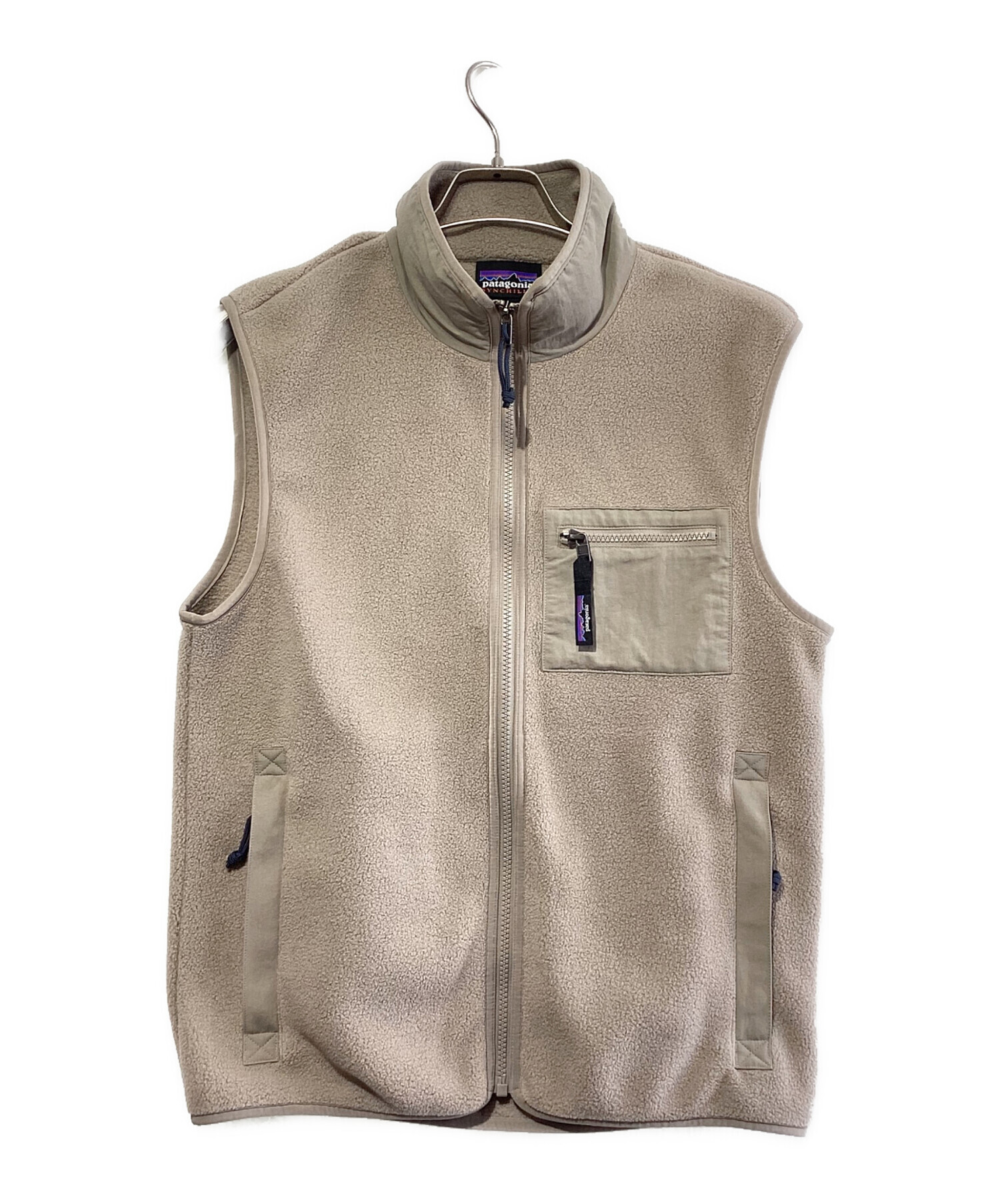 中古・古着通販】Patagonia (パタゴニア) シンチラ・ベスト ベージュ