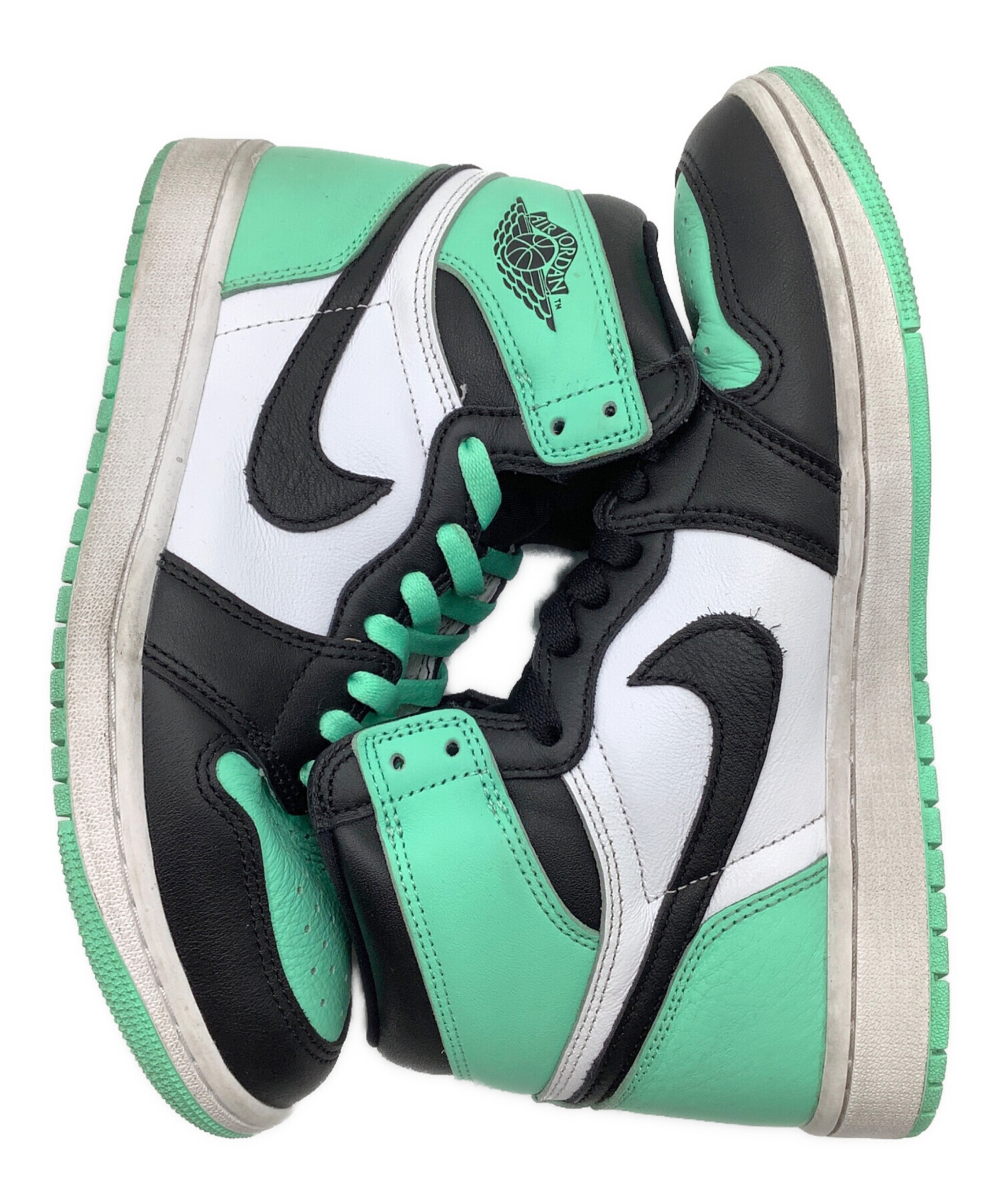 中古・古着通販】NIKE (ナイキ) ハイカットスニーカー ミントグリーン