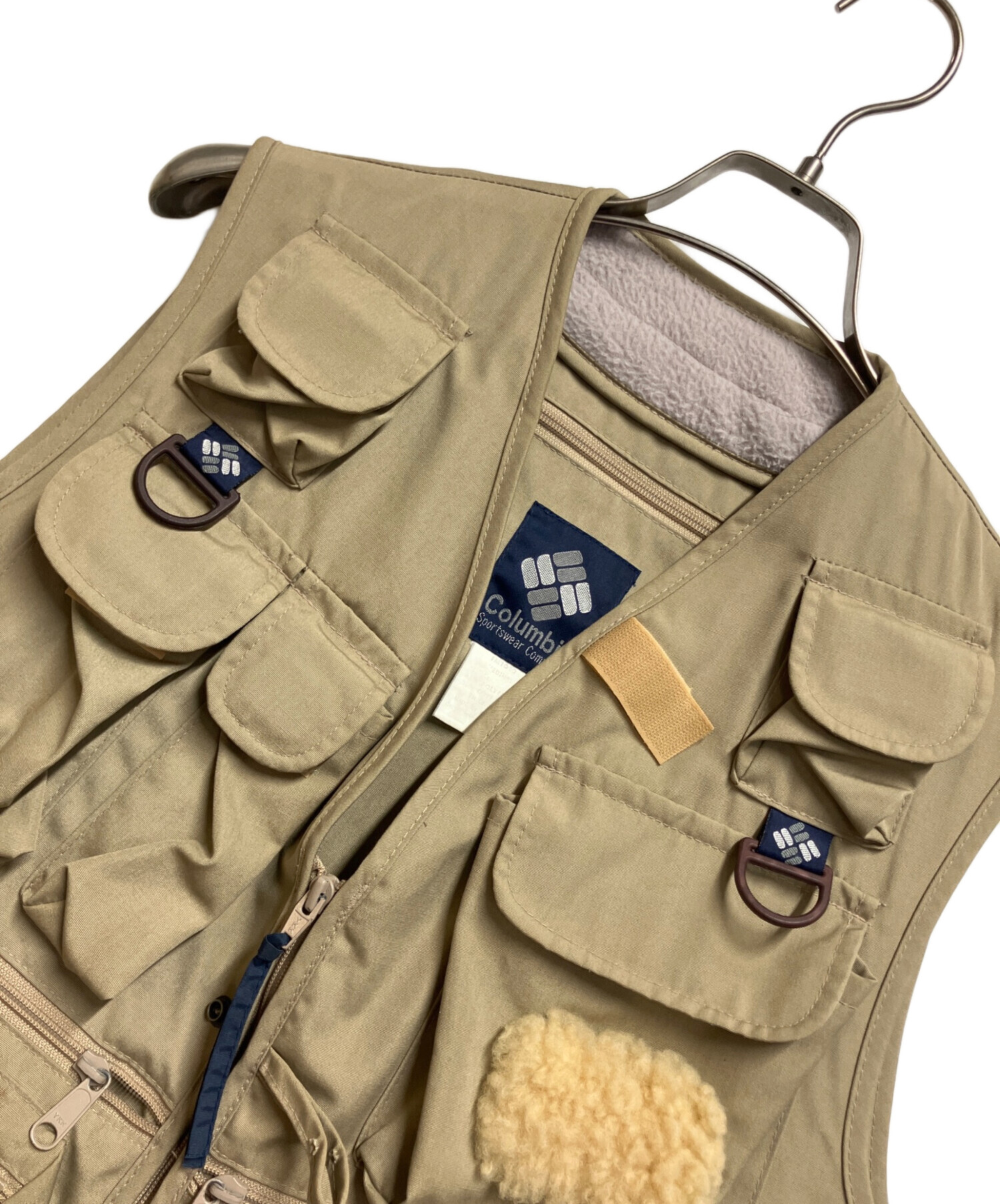 中古・古着通販】Columbia (コロンビア) フィッシングベスト ベージュ