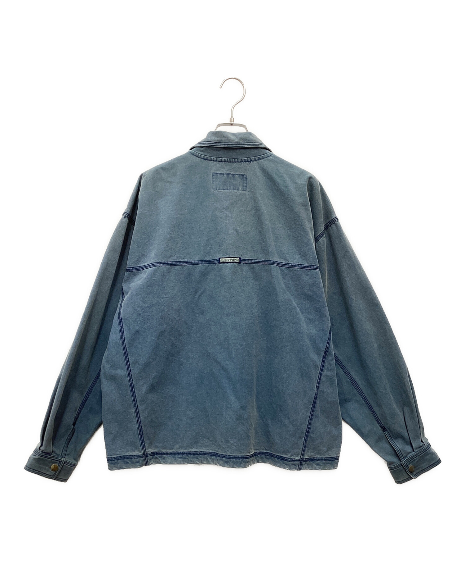 中古・古着通販】NIKE (ナイキ) ジップジャケット スカイブルー サイズ