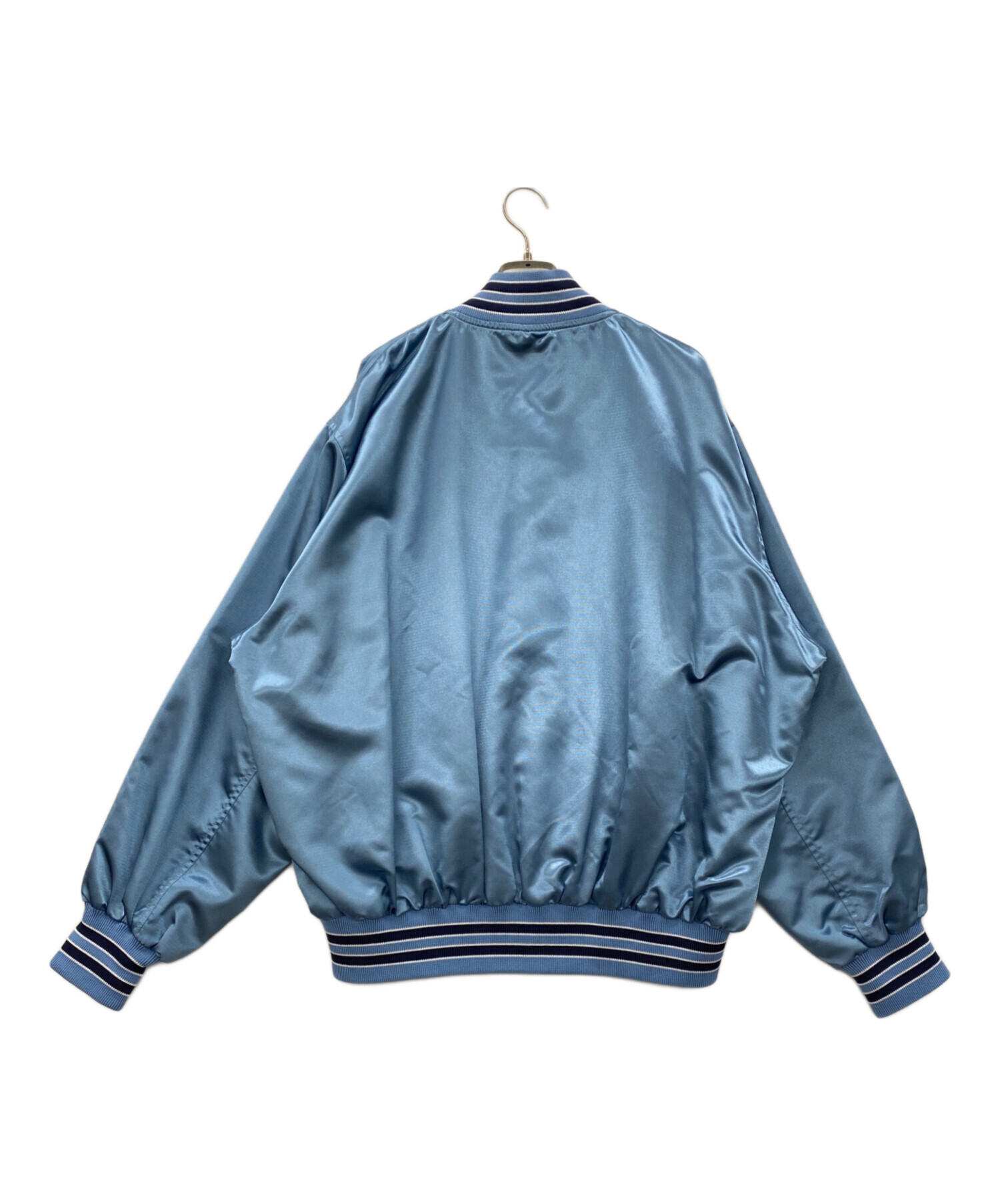 中古・古着通販】KEBOZ (ケボズ) スタジャン スカイブルー サイズ:M